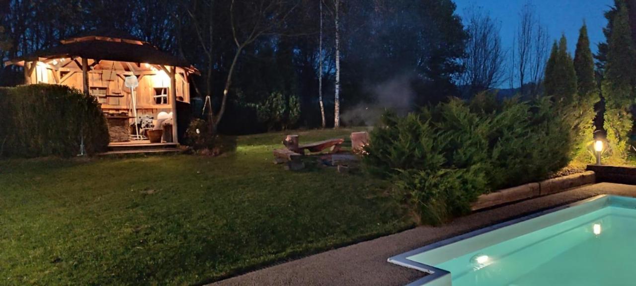Dom Grabowa Z Sauna I Podgrzewanym Basenem Gilowice  Extérieur photo